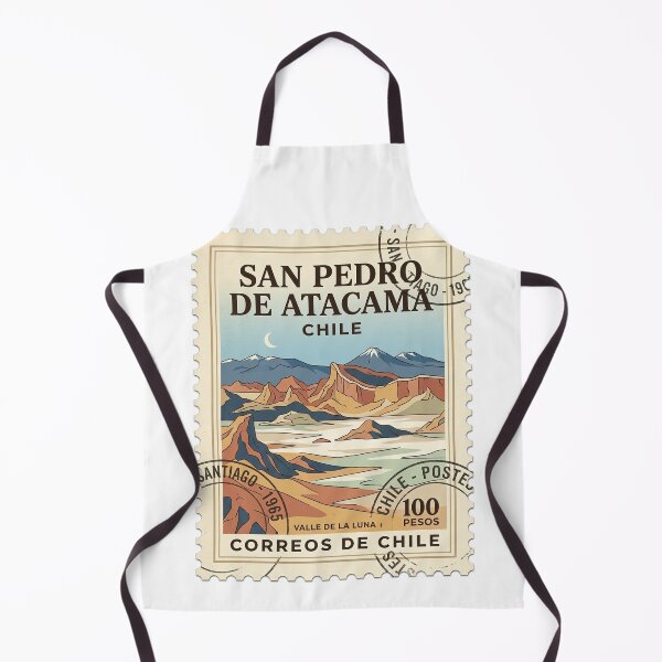 Item preview, Vintage Atacama Desert Moon Valley Travel Stamp designed and sold by k3rstman1.