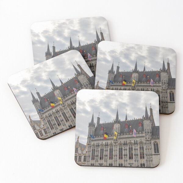 Item preview, Bruges, Belgium - Historic Gothic City Hall Exterior designed and sold by jrtwynam.