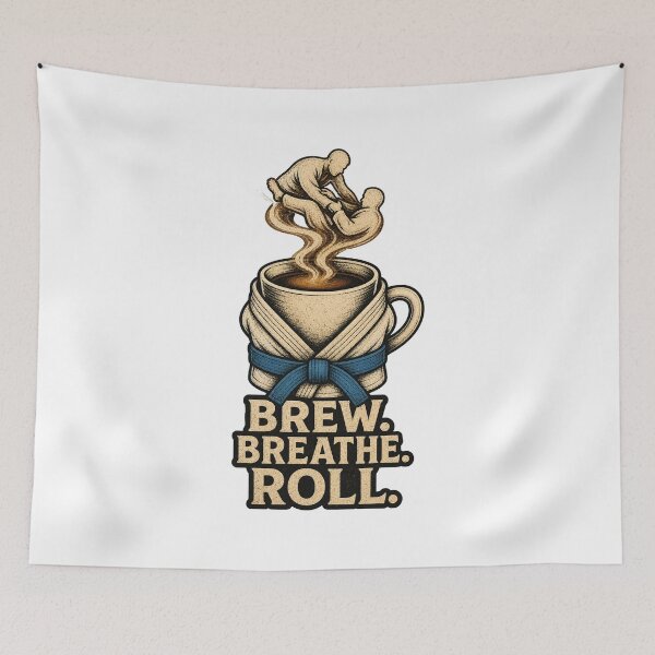 Item preview, Jiu Jitsu and Coffee BJJ Grappling Lifestyle designed and sold by AMICO77.