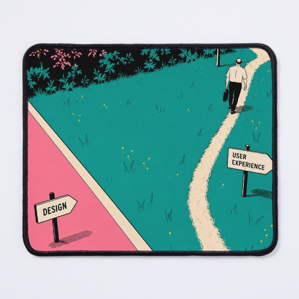 Item preview, Design vs. User Experience designed and sold by Jani-art-world.