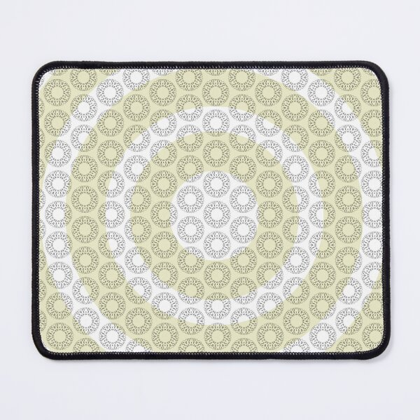 Item preview, Organic Pine Cone Radial Pattern with Green Circles designed and sold by Asterisk-a.