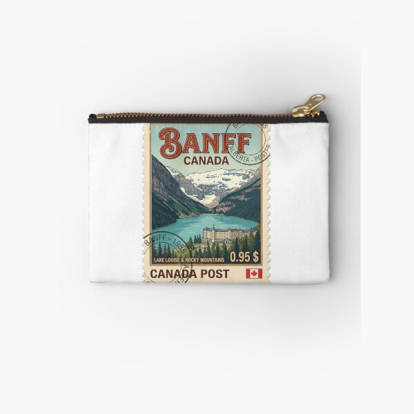 Item preview, Vintage Banff Canada Lake Louise Travel Stamp designed and sold by k3rstman1.