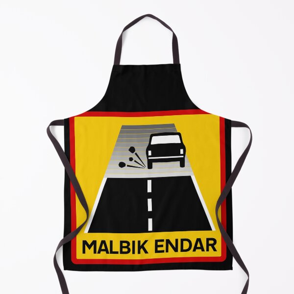 Item preview, Pavement Ends (Malbik Endar) - Icelandic Road Sign designed and sold by Signs of Iceland.