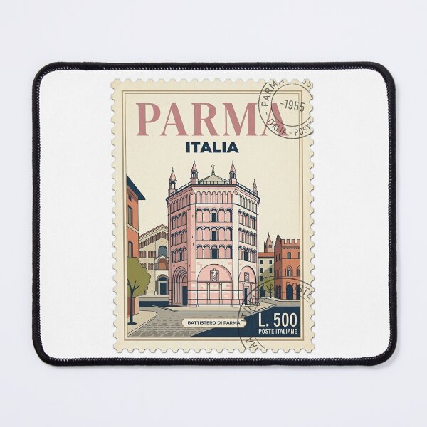Item preview, Parma Italy Baptistery Vintage Travel Stamp designed and sold by k3rstman1.