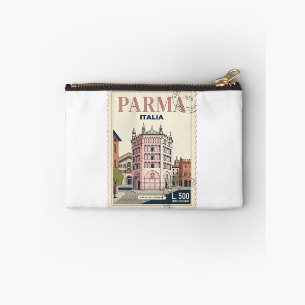 Artikelvorschau, Parma, Italien, Baptisterium, Vintage-Reisebriefmarke entworfen und verkauft von k3rstman1.
