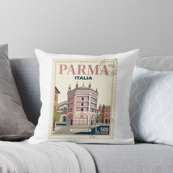 Item preview, Parma Italy Baptistery Vintage Travel Stamp designed and sold by k3rstman1.