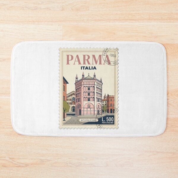 Item preview, Parma Italy Baptistery Vintage Travel Stamp designed and sold by k3rstman1.