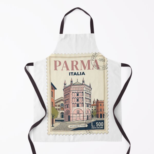 Item preview, Parma Italy Baptistery Vintage Travel Stamp designed and sold by k3rstman1.
