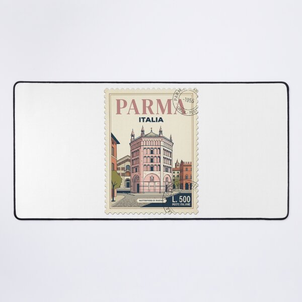 Item preview, Parma Italy Baptistery Vintage Travel Stamp designed and sold by k3rstman1.
