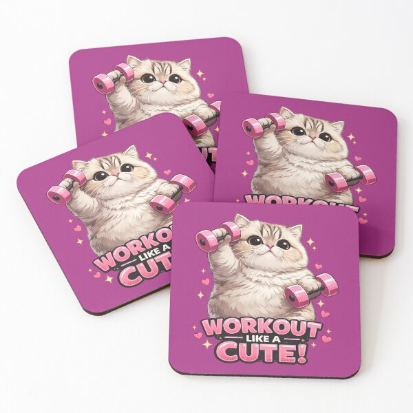 Item preview, Workout Like a Cutie! designed and sold by DreamPrint Collective.