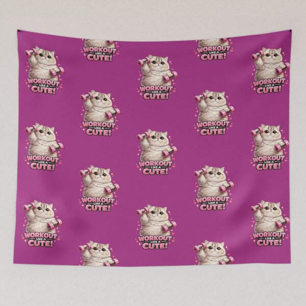 Item preview, Workout Like a Cutie! designed and sold by DreamPrint Collective.