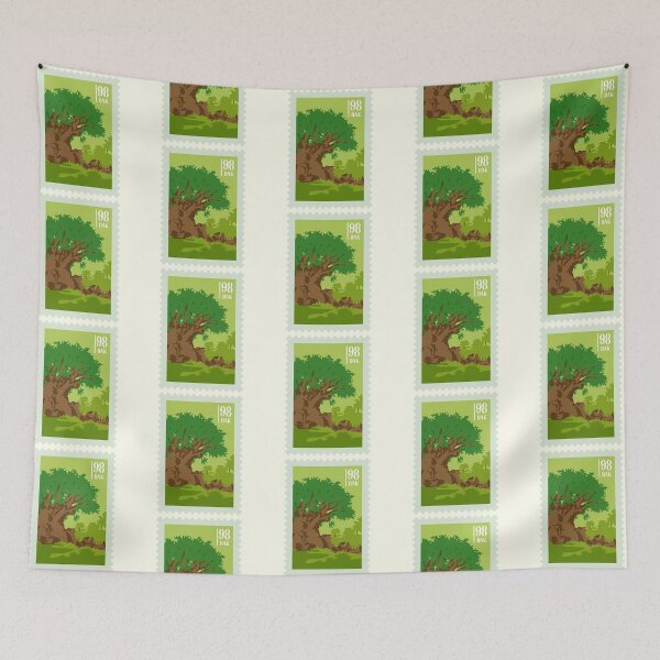 Item preview, Vintage Theme Park Stamp Collection | Magic Tree 7/12 designed and sold by mafervicenttin.