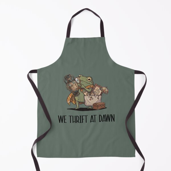 Item preview, Funny Frog Meme Thrifting Tee We Thrift At Dawn Shirt Thrift Lover TShirt Vintage Collector Gift designed and sold by LessIsLoud.