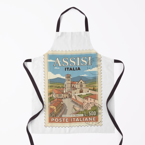 Item preview, Assisi Italy Basilica Saint Francis Travel Stamp designed and sold by k3rstman1.