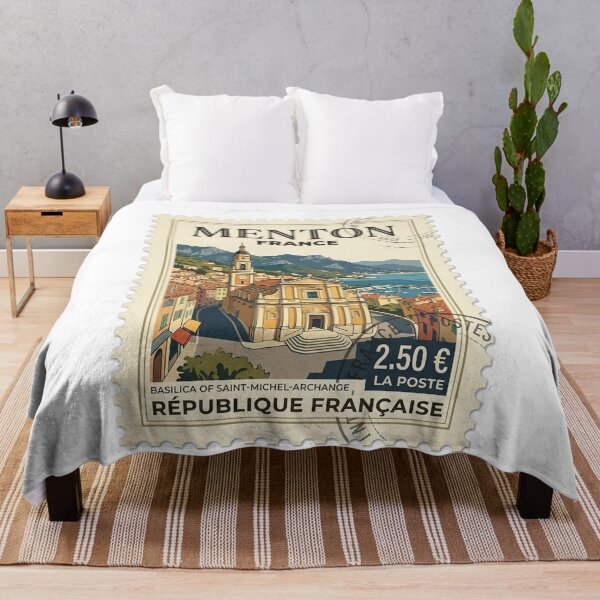 Item preview, Menton France Travel Stamp Saint Michel Archange designed and sold by k3rstman1.