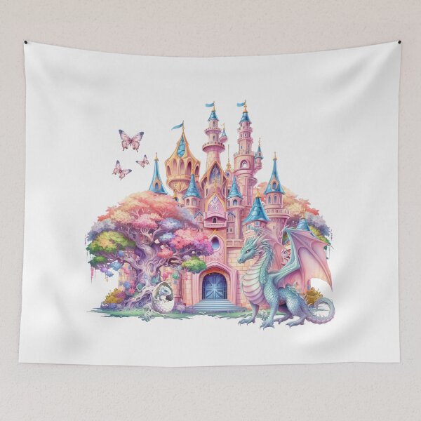 Item preview, Pastel Castle designed and sold by ThinkingInPixel.