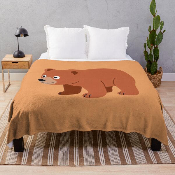 Item preview, Cute Brown Bear Cute Cartoon Grizzly Bear designed and sold by SolutionsArt.
