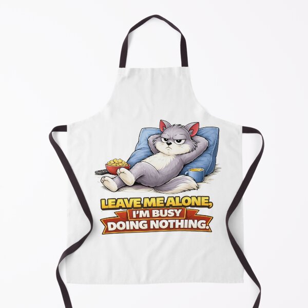 Item preview, Leave Me Alone Busy Doing Nothing Funny Squirrel Design. designed and sold by The-T-In-Retro.