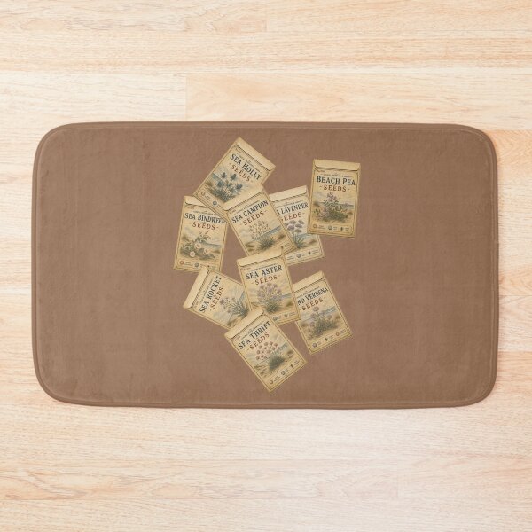 Item preview, Vintage Seed Packets PRINT ONLY NOT REAL- Coastal Wildflowers Series 001-009 - 1-part arrangement designed and sold by Beachy.