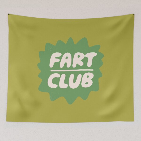 Item preview, Fart Club Badge (Green) designed and sold by yellowflowerhut.