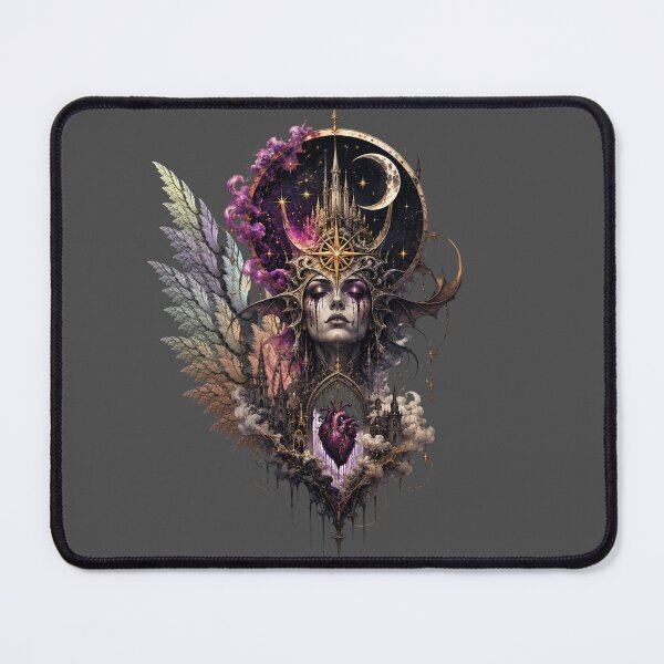 Item preview, Celestial Gothic Queen | Dark Fantasy Surreal Art designed and sold by Horizon Prime.