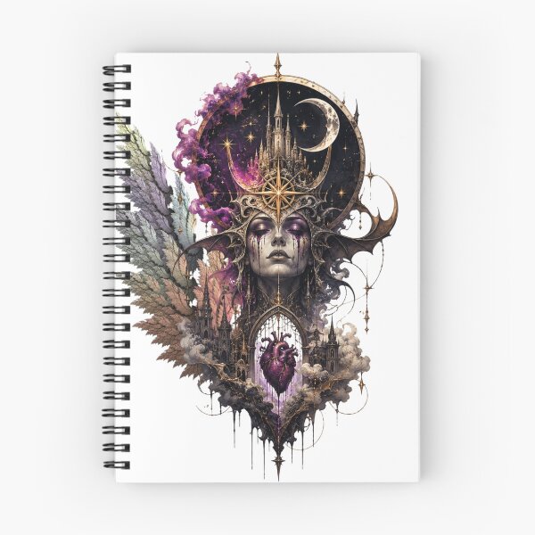 Item preview, Celestial Gothic Queen | Dark Fantasy Surreal Art designed and sold by Horizon Prime.
