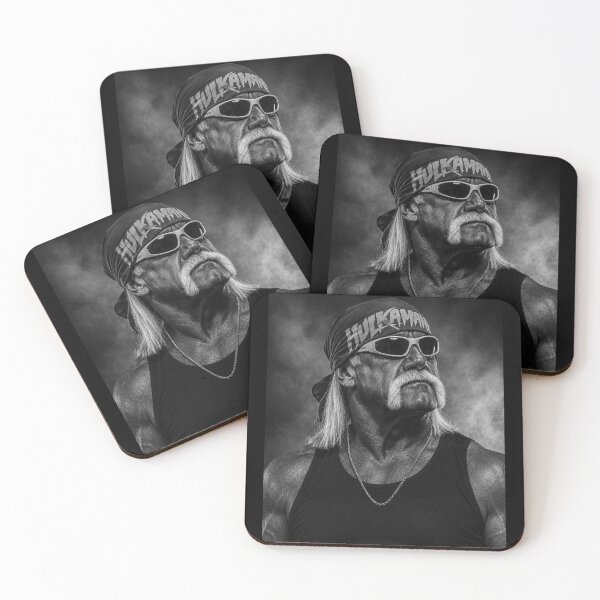 Item preview, Black & white Hollywood Hulk Hogan Inspired Wresting WWE Art  designed and sold by ARbyCharlie.