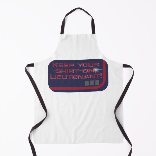 Item preview, Keep Your Shirt On, Lieutenant! designed and sold by OfPaperAndScissors.