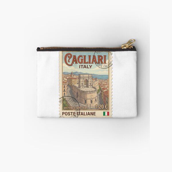 Item preview, Vintage Cagliari Italy Travel Stamp Saint Remy designed and sold by k3rstman1.