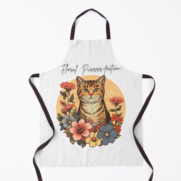 Artikelvorschau, Eine Katze mit Blumen Geschenke für Katzenliebhaber entworfen und verkauft von SabinasDesign.