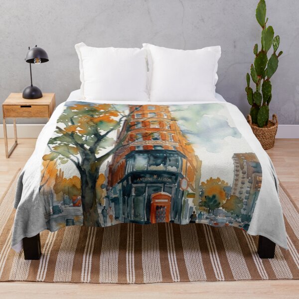 Item preview, London Flatiron Corner – Clerkenwell Watercolor designed and sold by caracatita75.