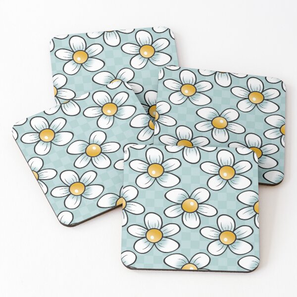 Item preview, Retro Daisy Checkerboard designed and sold by LC-Handmade.