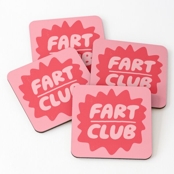 Item preview, Fart Club Badge (Red) designed and sold by yellowflowerhut.