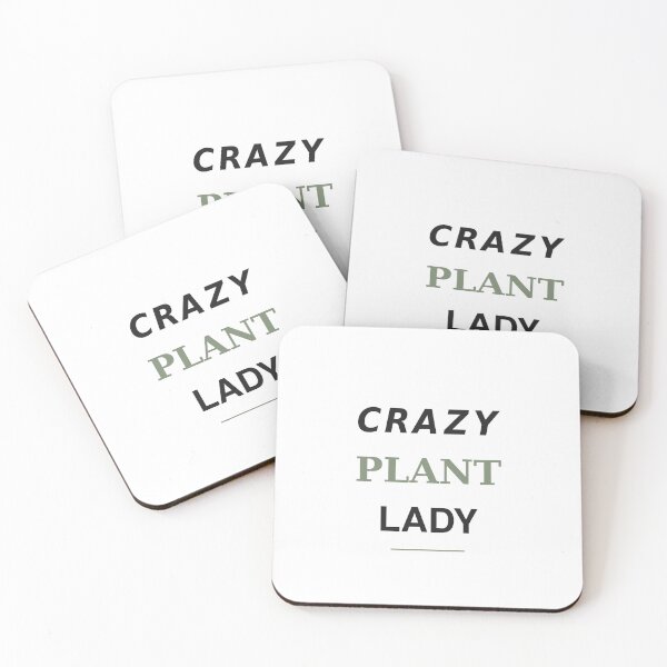 Item preview, Crazy Plant Lady Funny Gardening Quote designed and sold by JDA-Shop.