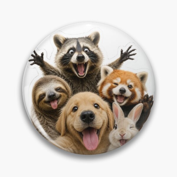 Item preview, Animals Group Selfie  designed and sold by Snurly.