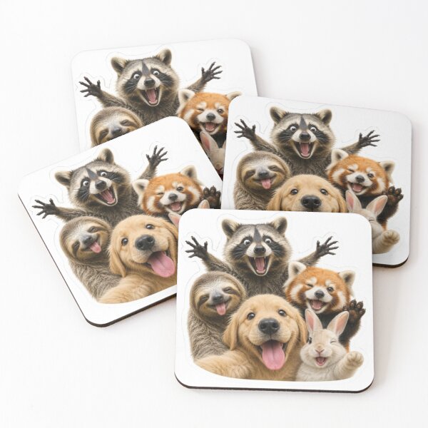 Item preview, Animals Group Selfie  designed and sold by Snurly.