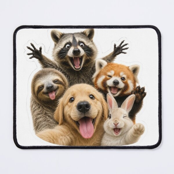 Item preview, Animals Group Selfie  designed and sold by Snurly.