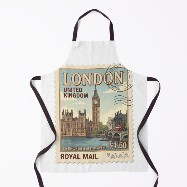 Item preview, London Big Ben Vintage Travel Stamp designed and sold by k3rstman1.