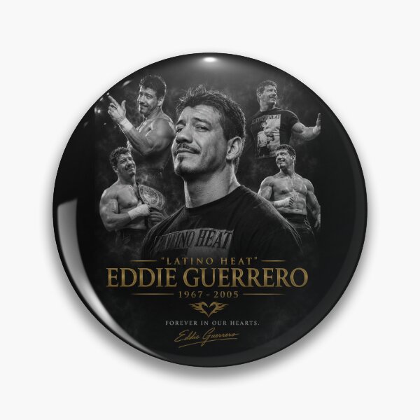 Item preview, Eddie Guerrero WWE Wrestling Legend Inspired Tribute Art Black and White designed and sold by ARbyCharlie.