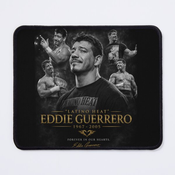 Item preview, Eddie Guerrero WWE Wrestling Legend Inspired Tribute Art Black and White designed and sold by ARbyCharlie.