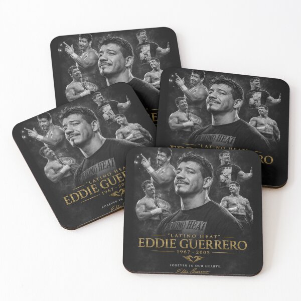Item preview, Eddie Guerrero WWE Wrestling Legend Inspired Tribute Art Black and White designed and sold by ARbyCharlie.