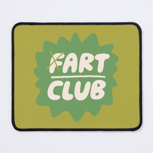 Item preview, Fart and Art Club Badge (Green) designed and sold by yellowflowerhut.