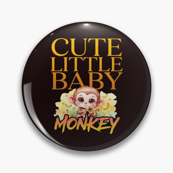 Item preview, Funny Animal Art Design Adorable Baby Monkey Cartoon  designed and sold by fantasticdesign.