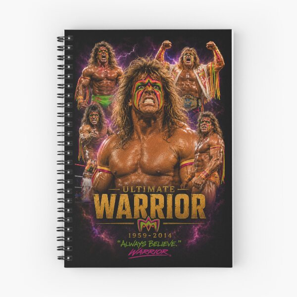 Aperçu de l'œuvre Hommage artistique inspiré par Ultimate Warrior, légende du catch WWE créée et vendue par ARbyCharlie.