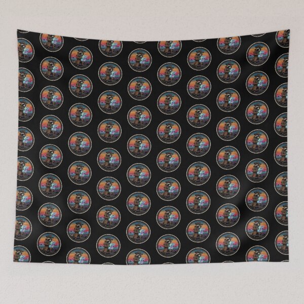 Item preview, Retro Bounty Hunter Raccoon Vintage Badge designed and sold by DuckOddity.