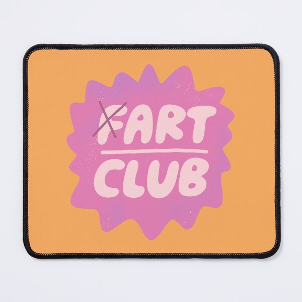 Item preview, Fart and Art Club Badge (Purple) designed and sold by yellowflowerhut.