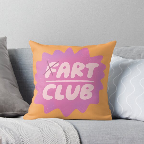 Item preview, Fart and Art Club Badge (Purple) designed and sold by yellowflowerhut.