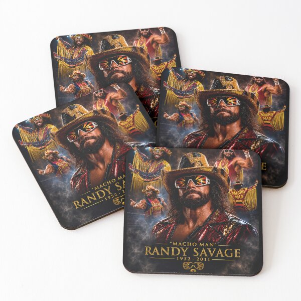 Item preview, Macho Man Randy Savage WWE Wrestling Legend Inspired Art Tribute designed and sold by ARbyCharlie.