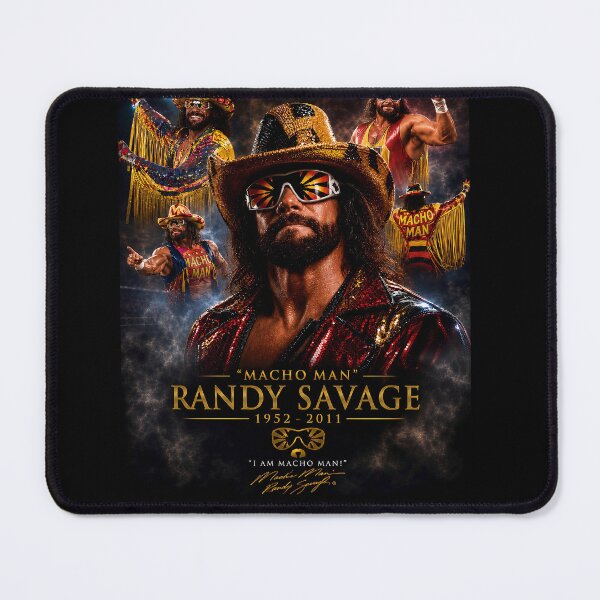 Item preview, Macho Man Randy Savage WWE Wrestling Legend Inspired Art Tribute designed and sold by ARbyCharlie.