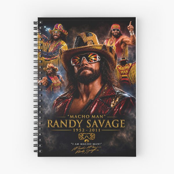 Item preview, Macho Man Randy Savage WWE Wrestling Legend Inspired Art Tribute designed and sold by ARbyCharlie.